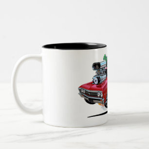 Vince Crains High Octane Art, 1967 Chevelle SS Two-Tone Coffee Mug