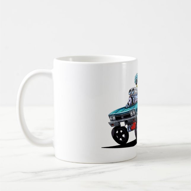 Vince Crains High Octane Art, 1968 Chevelle SS  Coffee Mug (Left)