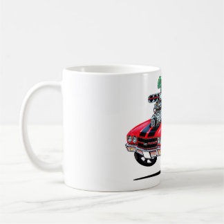 Vince Crains High Octane Art, 1970 Chevelle SS Coffee Mug