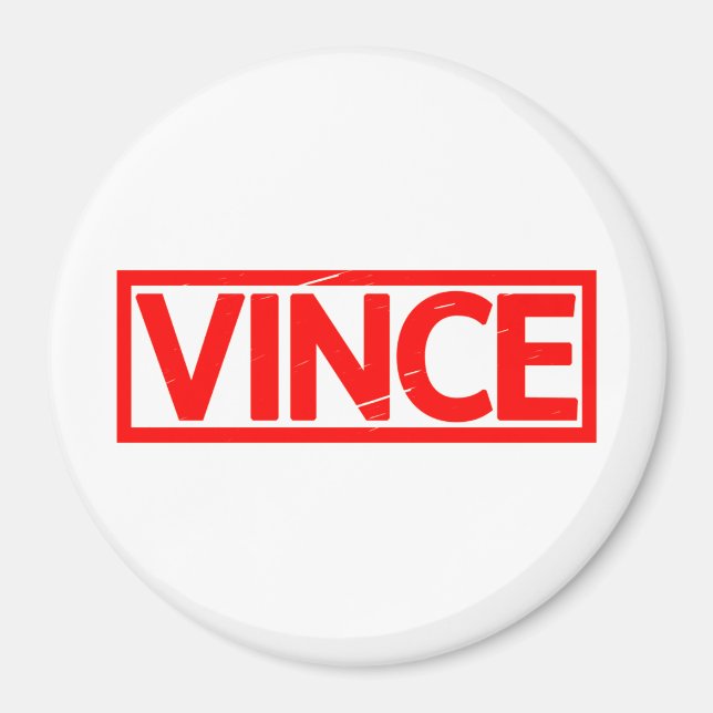 Vince Stamp Magnet (Front)
