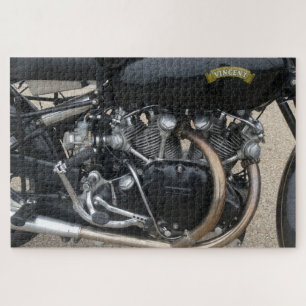 Vincent Black Shadow.  Jigsaw Puzzle