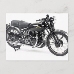 VINCENT BLACK SHADOW POSTCARD