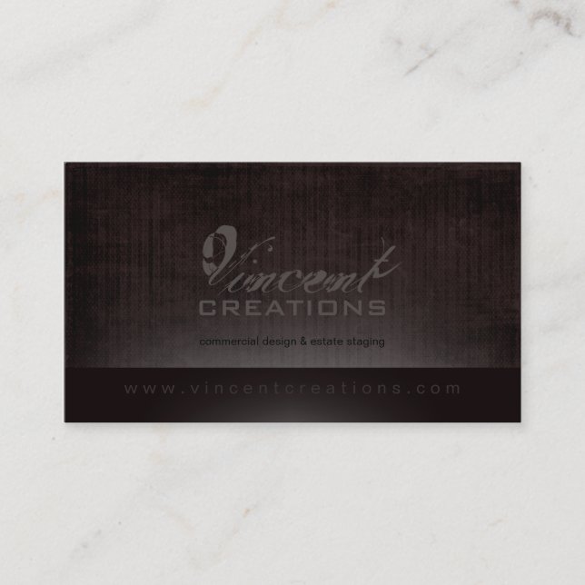 Vincent Business Cards (Front)