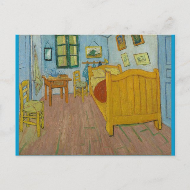Vincent’s bedroom at Arles Postcard (Front)