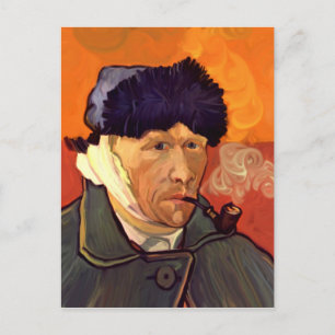 Vincent Self Portrait 1889 Postcard