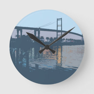 Vincent Thomas Bridge Wall Clock