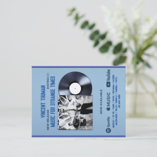 Vincent Truman Postcard 2 (Standing Front)