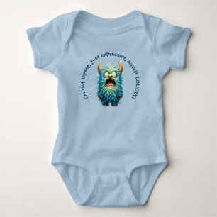Vincent: Upset but Adorable! Baby Bodysuit