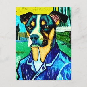 Vincent Van Dog Postcard
