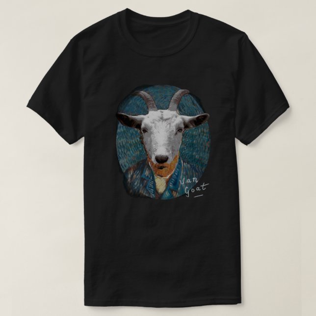 Vincent Van Goat T-Shirt (Design Front)