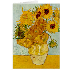 Vincent Van Gogh 12 Sunflowers Impressionist