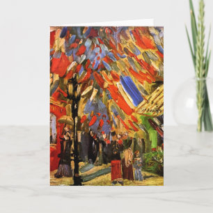 Vincent Van Gogh - 14th Of July Celebration Card