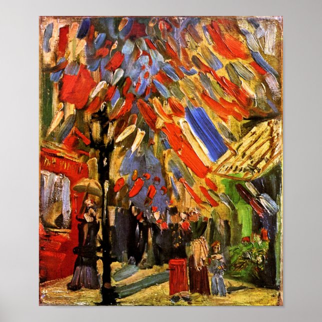 Vincent Van Gogh - 14th Of July Celebration Poster (Front)