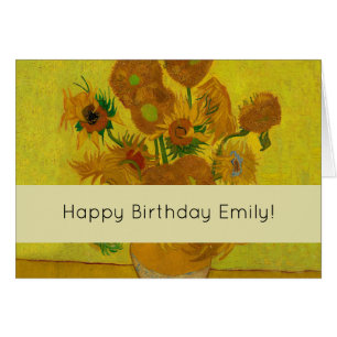 Vincent Van Gogh 15 Sunflowers Painting