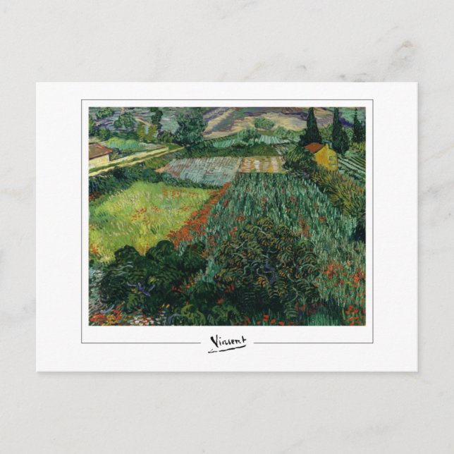 Vincent Van Gogh #55-2 - Fine Art Postcard (Front)