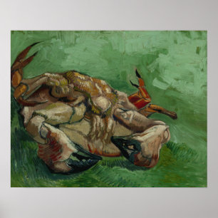 Vincent van Gogh - A Crab on its Back Poster