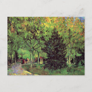 Vincent Van Gogh - A Lane In The Public Garden Postcard