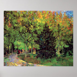 Vincent Van Gogh - A Lane In The Public Garden Poster