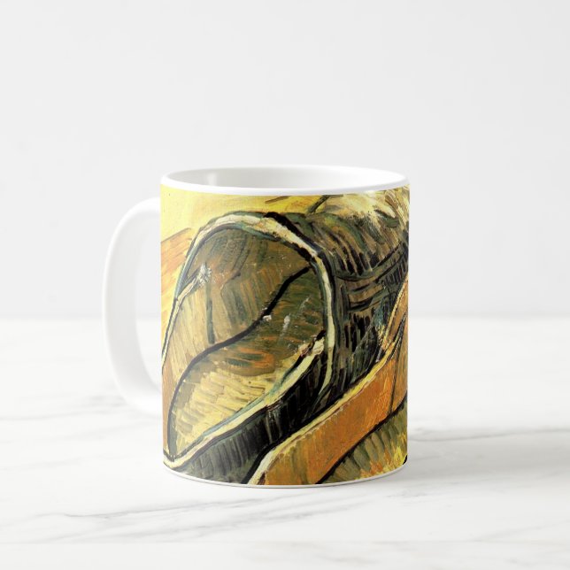 Vincent van Gogh - A Pair of Leather Clogs Coffee Mug (Front Left)
