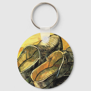 Vincent van Gogh - A Pair of Leather Clogs Key Ring
