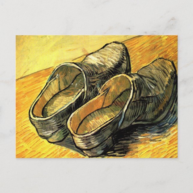 Vincent van Gogh - A Pair of Leather Clogs Postcard (Front)