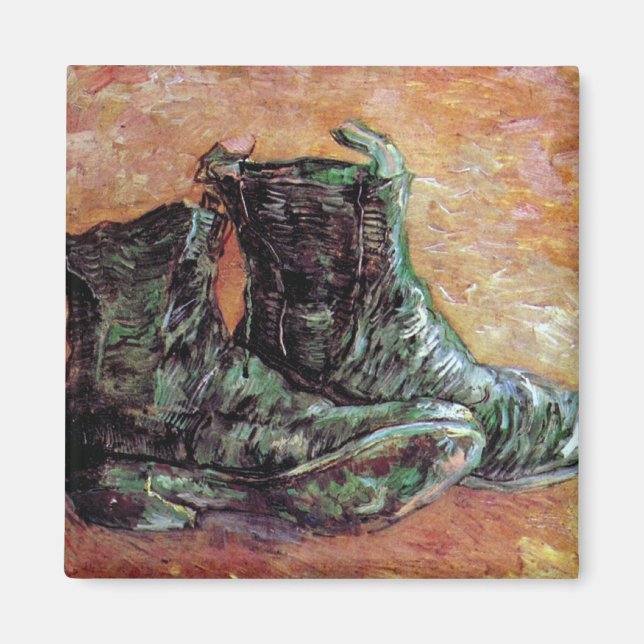 Vincent Van Gogh - A Pair Of Shoes Magnet (Front)