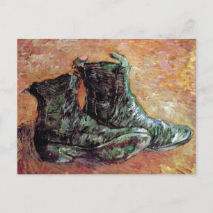 Vincent Van Gogh - A Pair Of Shoes Postcard