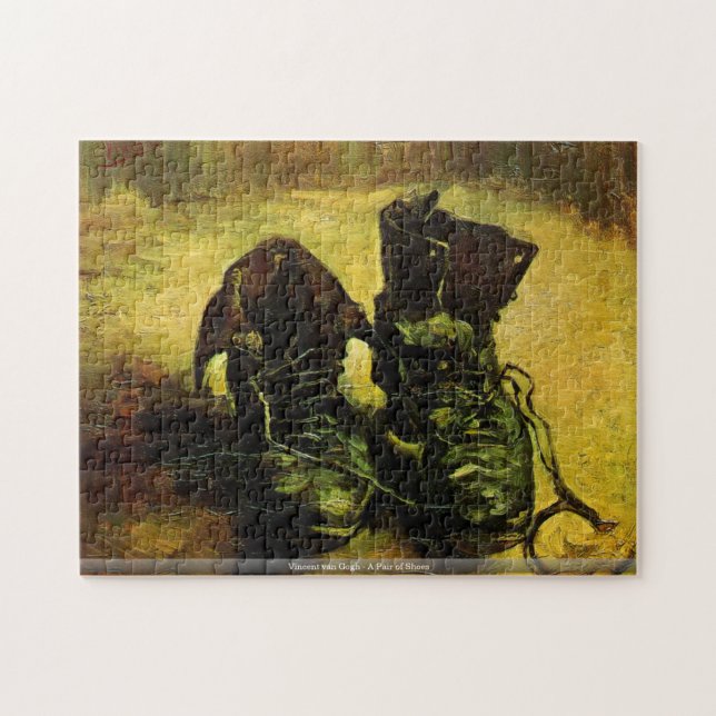 Vincent van Gogh - A Pair of Shoes Puzzle (Horizontal)