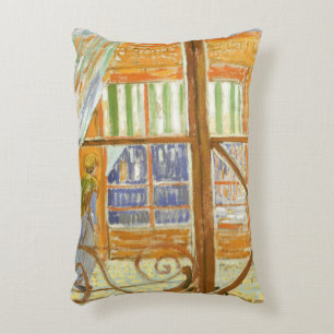Vincent van Gogh - A Pork Butcher's Shop Window Decorative Cushion