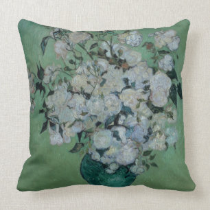 Vincent van Gogh A Vase of Roses, 1890 Cushion