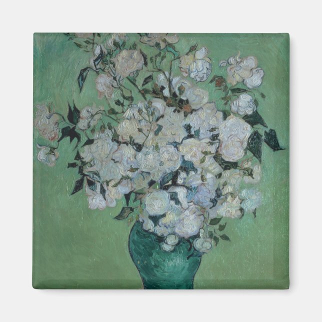 Vincent van Gogh | A Vase of Roses, 1890 Magnet (Front)