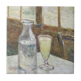 Vincent van Gogh Absinthe Famous Painting Ceramic Tile