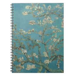 Vincent van Gogh - Almond Blossom 1890   Tableclot Notebook