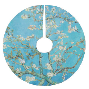 Vincent van Gogh - Almond Blossom Brushed Polyester Tree Skirt