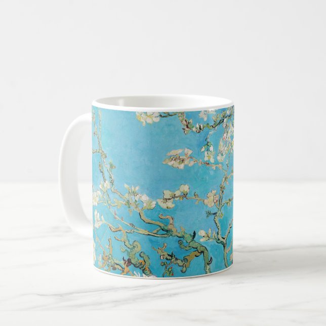Vincent van Gogh - Almond Blossom Coffee Mug (Front Left)