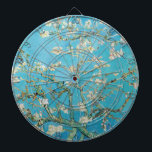 Vincent van Gogh - Almond Blossom Dartboard<br><div class="desc">Almond Blossom / Branches with Almond Blossom - Vincent van Gogh, Oil on Canvas, 1890</div>