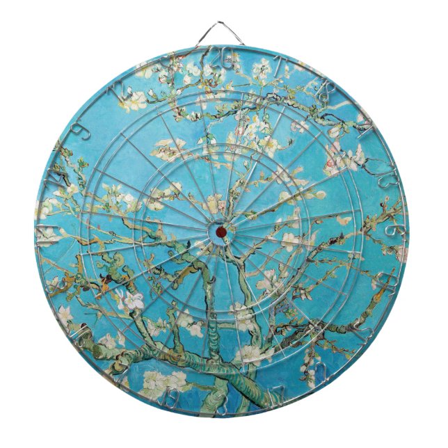 Vincent van Gogh - Almond Blossom Dartboard (Front)