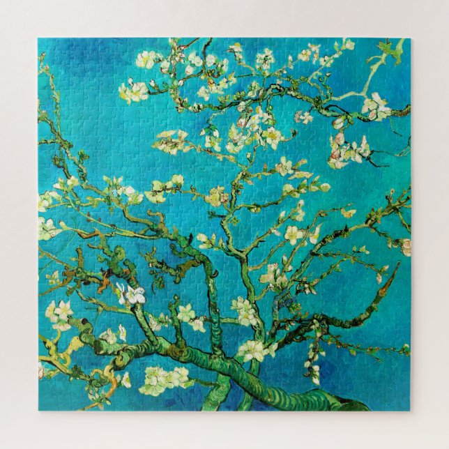 Vincent Van Gogh Almond Blossom Fine Art Jigsaw Puzzle (Vertical)