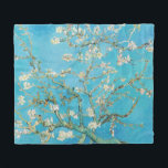 Vincent van Gogh - Almond Blossom Fleece Blanket<br><div class="desc">Almond Blossom / Branches with Almond Blossom - Vincent van Gogh,  Oil on Canvas,  1890</div>