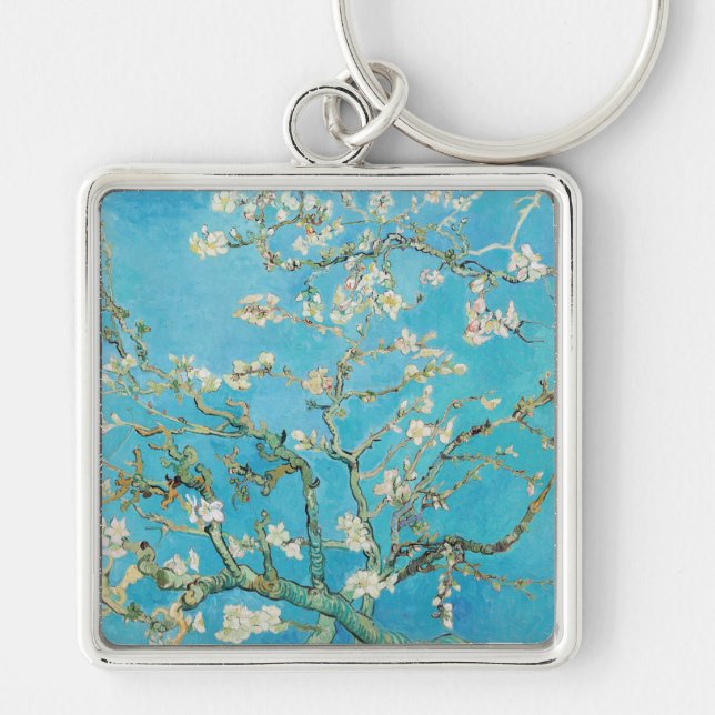 Vincent van Gogh - Almond Blossom Key Ring (Front)