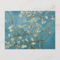 Vincent van Gogh Almond Blossom Painting Postcard