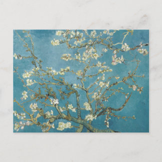 Vincent van Gogh Almond Blossom Painting Postcard