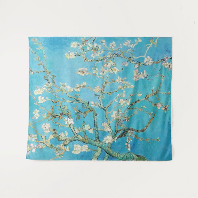 Vincent van Gogh - Almond Blossom Tapestry (Front (Horizontal))
