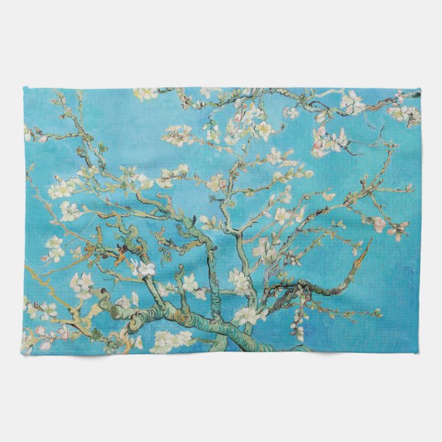 Vincent van Gogh - Almond Blossom Tea Towel (Horizontal)