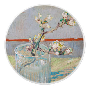Vincent van Gogh - Almond Branch in a Glass Ceramic Knob