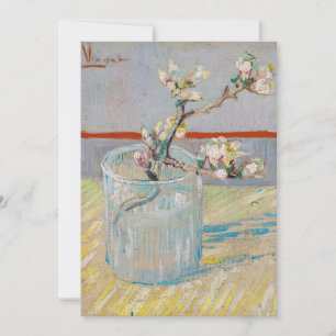 Vincent van Gogh - Almond Branch in a Glass Invitation