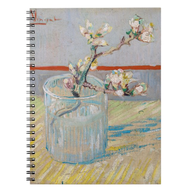 Vincent van Gogh - Almond Branch in a Glass Notebook (Front)