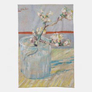 Vincent van Gogh - Almond Branch in a Glass Tea Towel