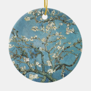 Vincent van Gogh   Almond branches in bloom, 1890 Ceramic Tree Decoration