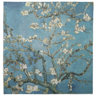 Vincent van Gogh   Almond branches in bloom, 1890 Napkin
